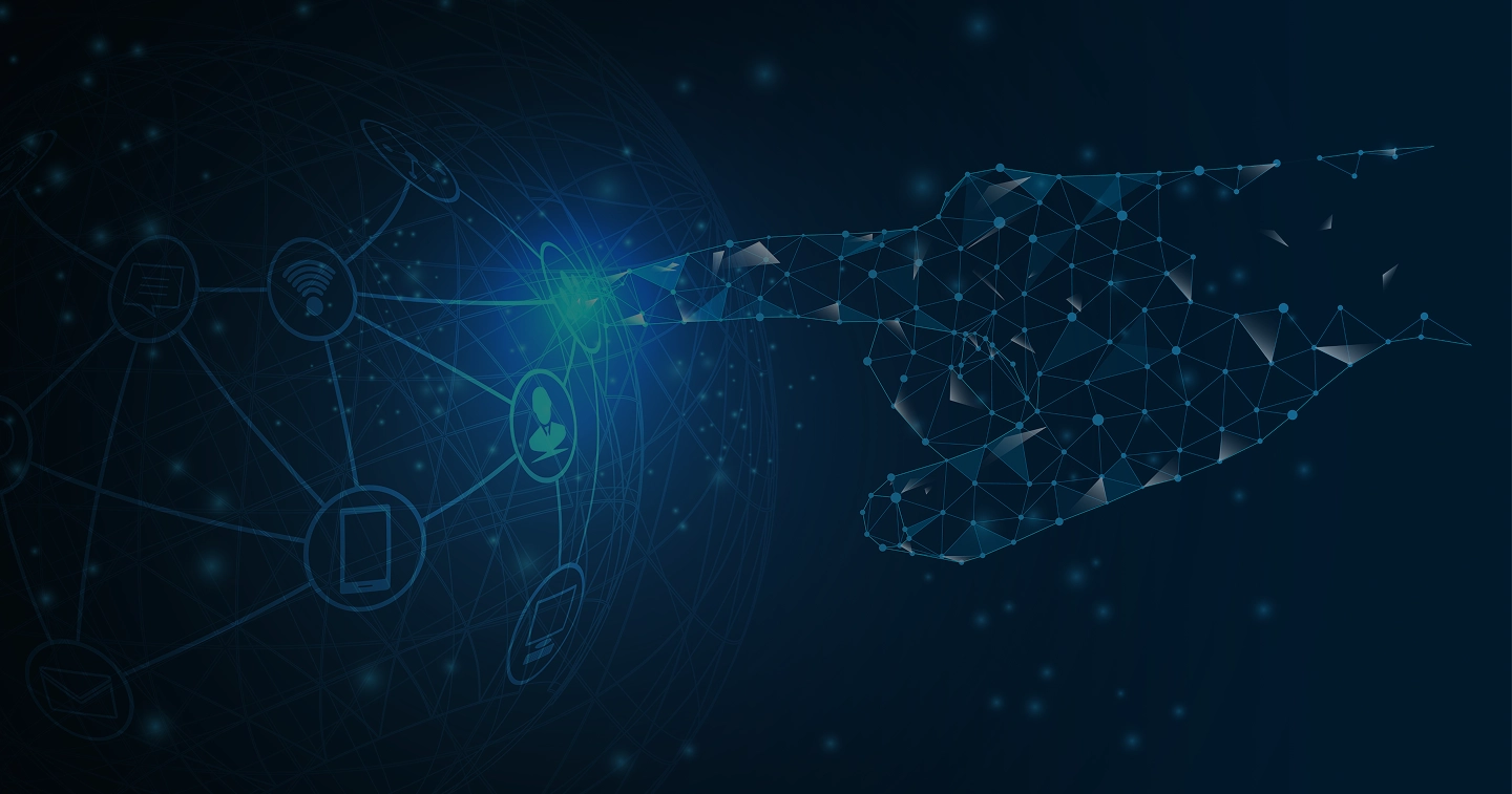 Grafica di sfondo della pagina contatti di Relixio